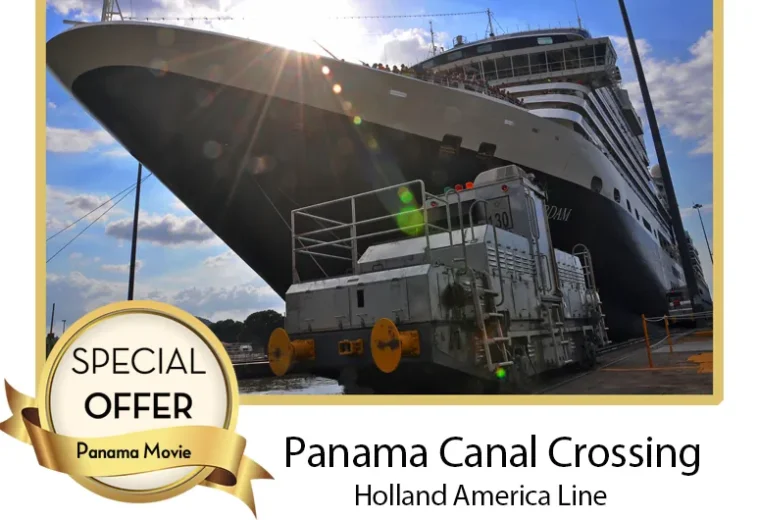 Oosterdam crossing Panama Canal